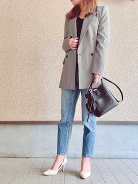 MAYU.HASさん（レディース・157cm）の春コーディネート