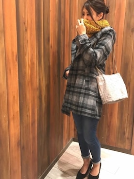 浜北まおさん（レディース・167cm）の秋コーディネート