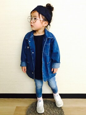 NONSUKEさん(キッズ・90cm)の春コーディネート