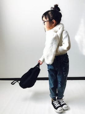 「フェールラーベン」｜NONSUKEさん（キッズ・100cm）の秋コーディネート