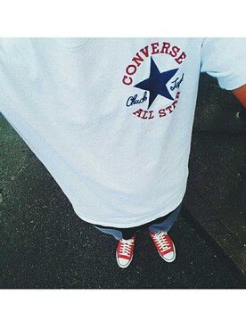 「WEGO（ウィゴー）のWEGO/スラブワッフルラウンドロングタンクトップ（タンクトップ）」を使った、yuta.さん（メンズ・170cm）の夏コーディネート