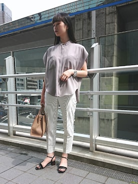 すずらんさん（レディース・161cm）の夏コーディネート