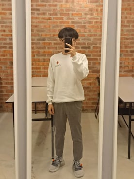 「WEGO（ウィゴー）のアイテム（ヘアバンド）」を使った、Vvei Yeoさん（メンズ・163cm）の春コーディネート