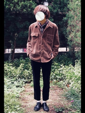 「Paul Smith COLLECTION（ポールスミスコレクション）のアイテム（パンツ）」を使った、mikan_さん（メンズ・178cm）の春コーディネート