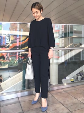 Yamaさん（レディース・160cm）の夏コーディネート