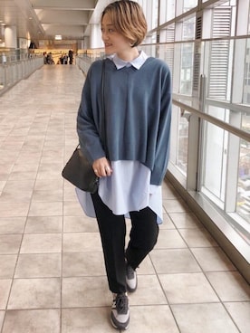 Yamaさん(レディース・160cm)の秋コーディネート