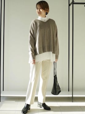 Yamaさん（レディース・160cm）の秋コーディネート