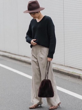 Yamaさん(レディース・160cm)の秋コーディネート