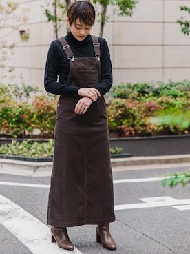 Yamaさん（レディース・160cm）の冬コーディネート