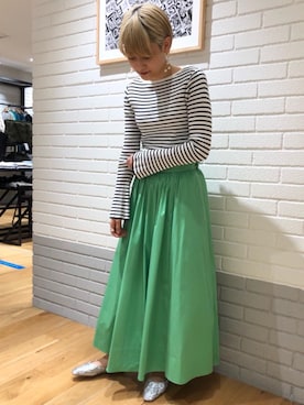 Yamaさん(レディース・160cm)の春コーディネート