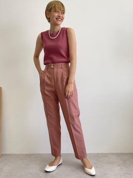 「トレンド」｜Yamaさん（レディース・160cm）の春コーディネート