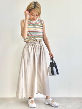 「FREDRIK PACKERS（フレドリックパッカーズ）のアイテム」を使った、Yamaさん（レディース・160cm）の春コーディネート