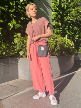 「FREDRIK PACKERS（フレドリックパッカーズ）のアイテム」を使った、Yamaさん（レディース・160cm）の春コーディネート