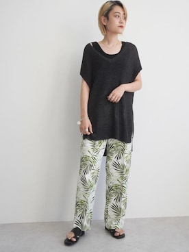 Yamaさん（レディース・160cm）の夏コーディネート