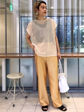 Yamaさん(レディース・160cm)の夏コーディネート