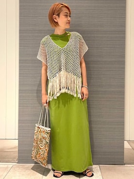 Yamaさん（レディース・160cm）の夏コーディネート