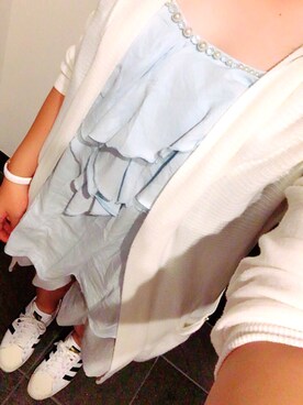 「キュロット」｜「アイテム（アナログ腕時計）」を使った、いもけんぴ。さん（レディース・156cm）の秋コーディネート