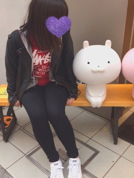 「うさまる」｜いもけんぴ。さん（レディース・156cm）の秋コーディネート