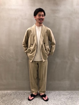 ishii yutaさん（メンズ・170cm）の夏コーディネート