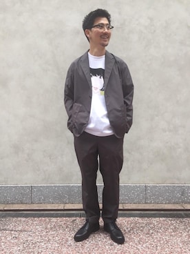 ishii yutaさん（メンズ・170cm）の春コーディネート