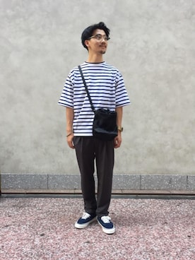 ishii yutaさん（メンズ・170cm）の夏コーディネート