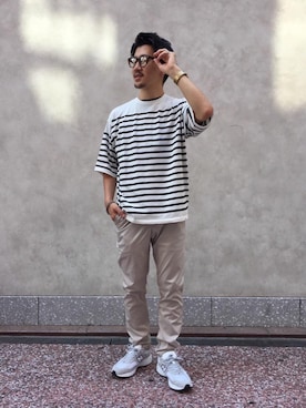 ishii yutaさん（メンズ・170cm）の夏コーディネート