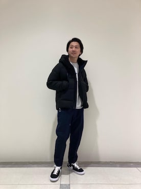 「DESCENTE ALLTERRAIN（デサント　オルテライン）のアイテム（その他アウター）」を使った、ishii yutaさん（メンズ・170cm）の冬コーディネート
