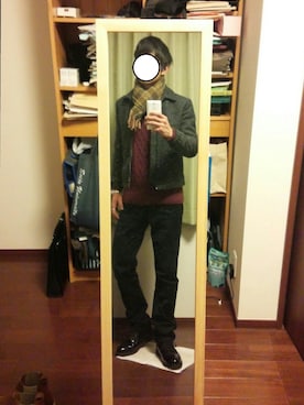 Katzさん（メンズ・178cm）の冬コーディネート