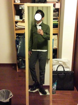 「LE JUN（ルジュン）のアイテム（ブルゾン）」を使った、Katzさん（メンズ・178cm）の春コーディネート