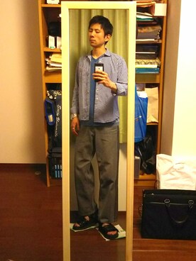 Katzさん(メンズ・178cm)の春コーディネート