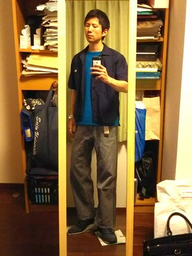 Katzさん（メンズ・178cm）の夏コーディネート