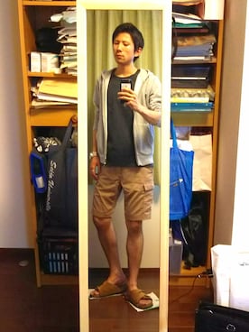 Katzさん（メンズ・178cm）の夏コーディネート