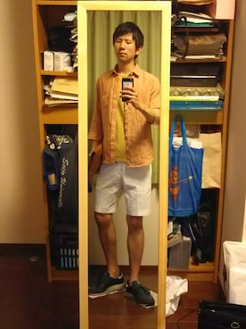 Katzさん（メンズ・178cm）の夏コーディネート