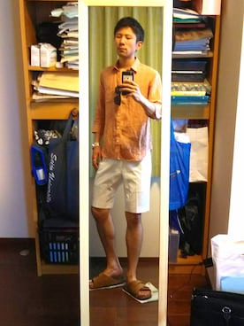 Katzさん（メンズ・178cm）の夏コーディネート