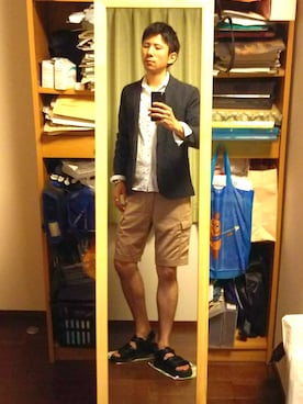 Katzさん(メンズ・178cm)の夏コーディネート