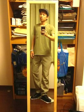 Katzさん（メンズ・178cm）の夏コーディネート