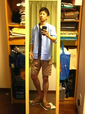 Katzさん（メンズ・178cm）の夏コーディネート