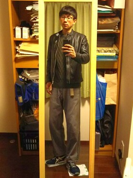 Katzさん（メンズ・178cm）の秋コーディネート