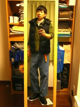 「LE JUN（ルジュン）のアイテム（ジャケット/アウター）」を使った、Katzさん（メンズ・178cm）の秋コーディネート