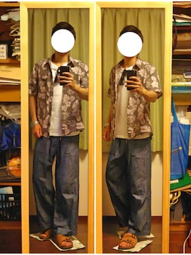 Katzさん（メンズ・178cm）の夏コーディネート