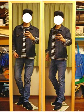 Katzさん（メンズ・178cm）の夏コーディネート