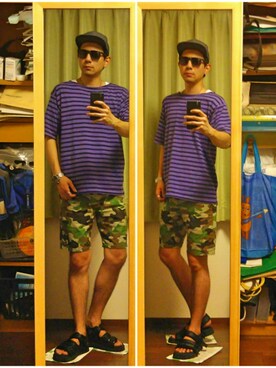 Katzさん（メンズ・178cm）の夏コーディネート