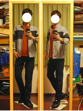 「ALLEGE（アレッジ）のアイテム（ジャケット/アウター）」を使った、Katzさん（メンズ・178cm）の夏コーディネート