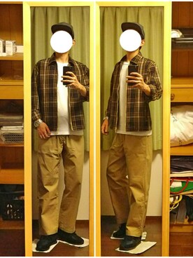 「JOURNAL STANDARD relume（ジャーナルスタンダード　レリューム）のアイテム（ブルゾン）」を使った、Katzさん（メンズ・178cm）の秋コーディネート
