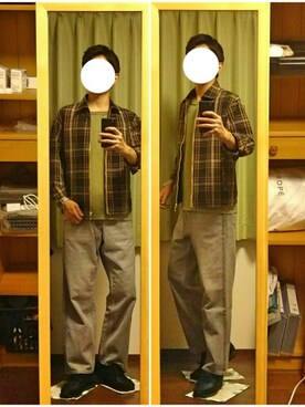 「JOURNAL STANDARD relume（ジャーナルスタンダード　レリューム）のアイテム（ブルゾン）」を使った、Katzさん（メンズ・178cm）の秋コーディネート