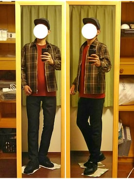「JOURNAL STANDARD relume（ジャーナルスタンダード　レリューム）のアイテム（ブルゾン）」を使った、Katzさん（メンズ・178cm）の秋コーディネート