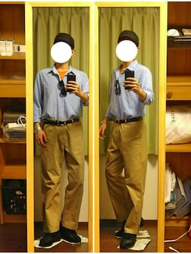 Katzさん（メンズ・178cm）の秋コーディネート