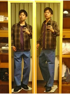 「JOURNAL STANDARD relume（ジャーナルスタンダード　レリューム）のアイテム（ブルゾン）」を使った、Katzさん（メンズ・178cm）の秋コーディネート