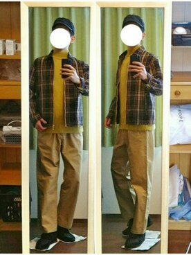 「JOURNAL STANDARD relume（ジャーナルスタンダード　レリューム）のアイテム（ブルゾン）」を使った、Katzさん（メンズ・178cm）の秋コーディネート
