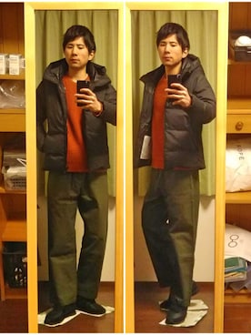 Katzさん(メンズ・178cm)の冬コーディネート